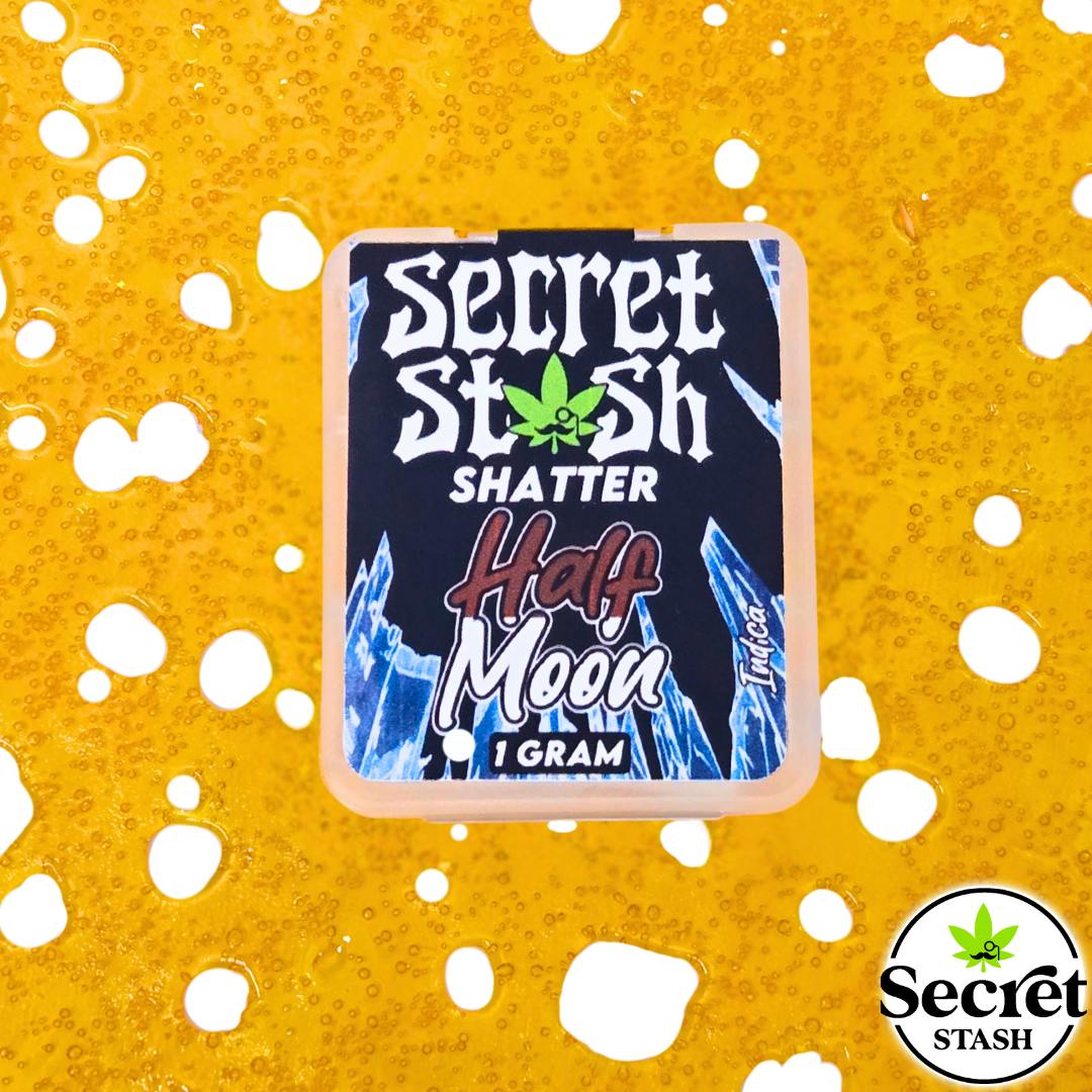 Secret Stash - Secret Stash | Shatter | Half Moon | 1g - 1