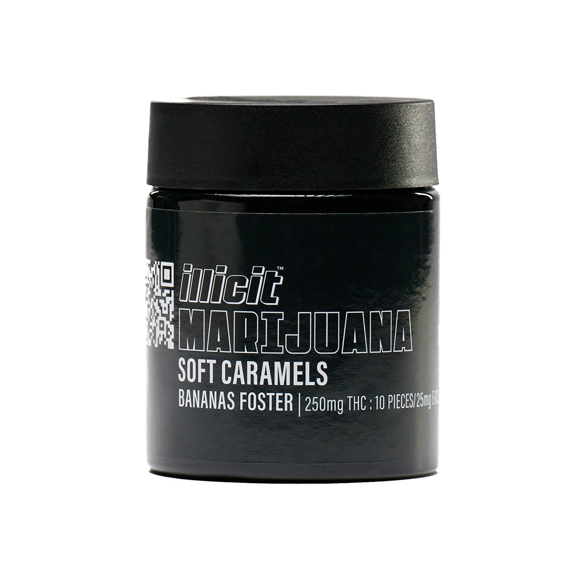 ILLICIT - Bananas Foster Soft Caramels 250mg - 1