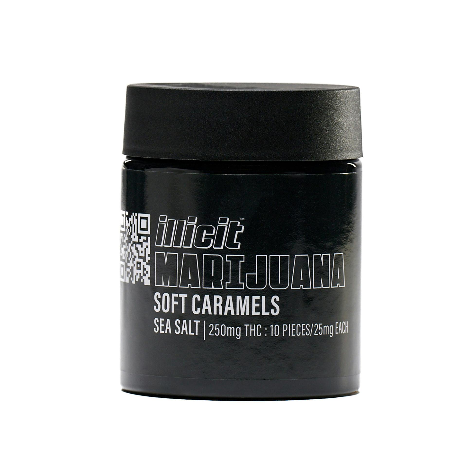 ILLICIT - Sea Salt Soft Caramels 250mg - 1