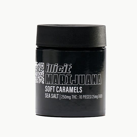 ILLICIT - Sea Salt Soft Caramels 250mg - 1
