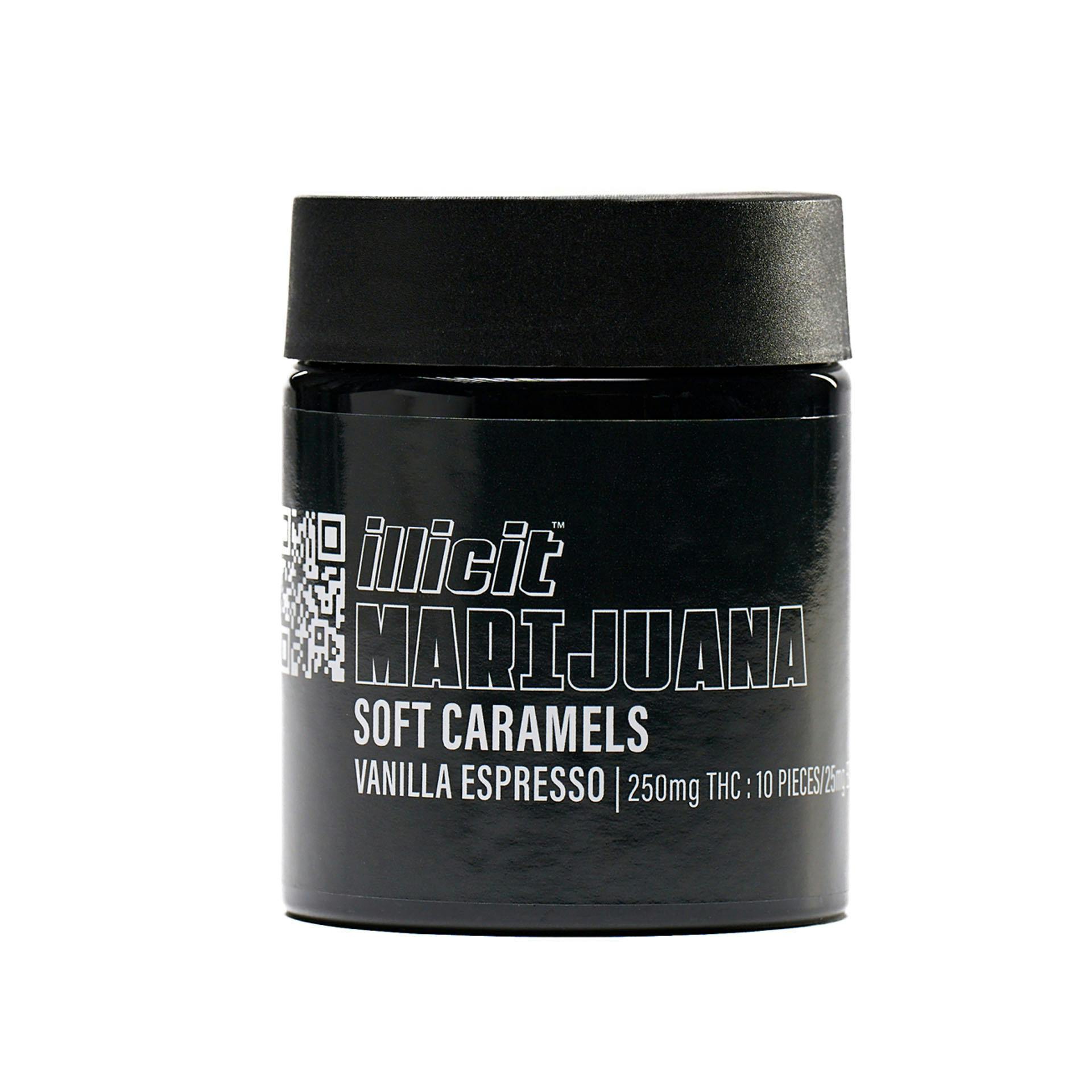 ILLICIT - Vanilla Espresso Soft Caramels 250mg - 1