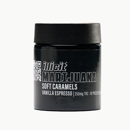 ILLICIT - Vanilla Espresso Soft Caramels 250mg - 1
