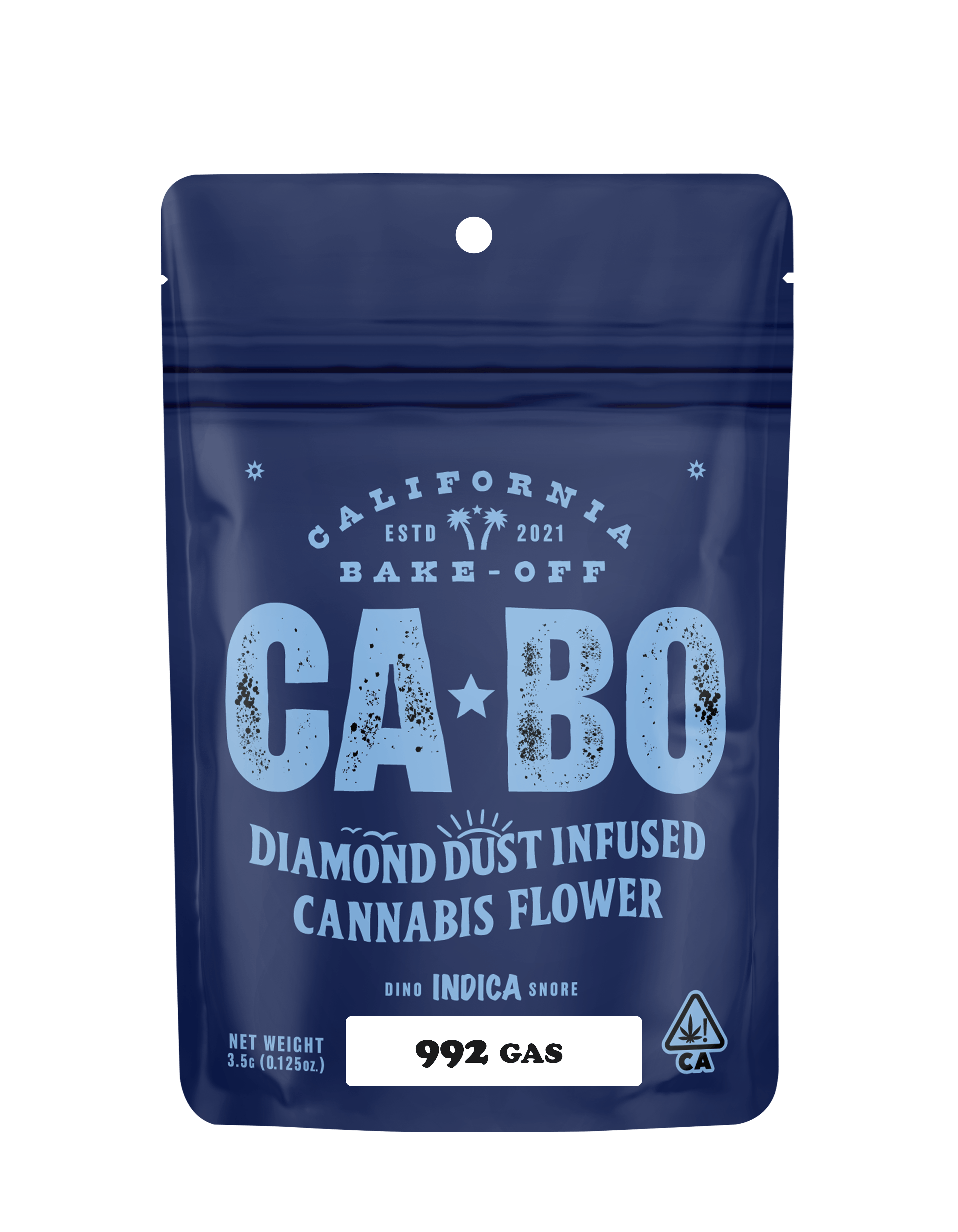 CABO - CABO Diamond Dust Infused 3.5g Flower - 992 Gas - Indica - 1