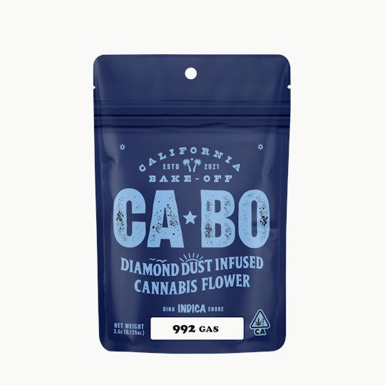 CABO - CABO Diamond Dust Infused 3.5g Flower - 992 Gas - Indica - 1