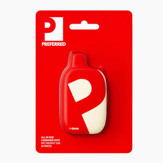 Preferred Gardens - Preferred Gardens | Red Paint | Live Resin Disposable | 1g - 1