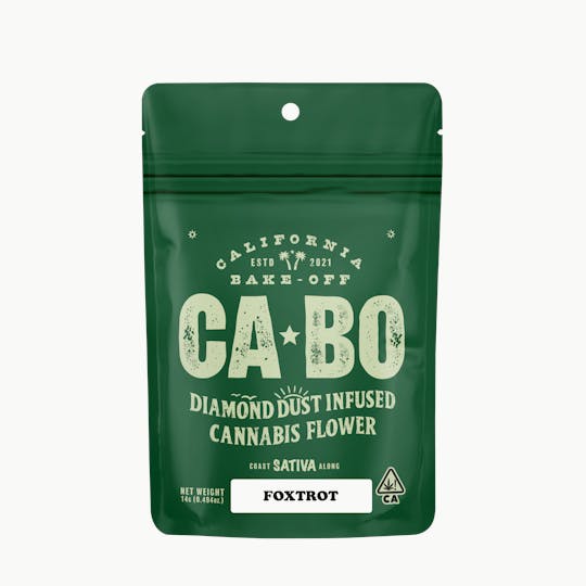 CABO - CABO Diamond Dust Infused 14g Flower - Foxtrot - Sativa - 1