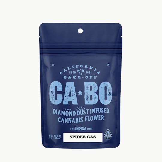 CABO - CABO Diamond Dust Infused 14g Flower - Spider Gas - Indica - 1