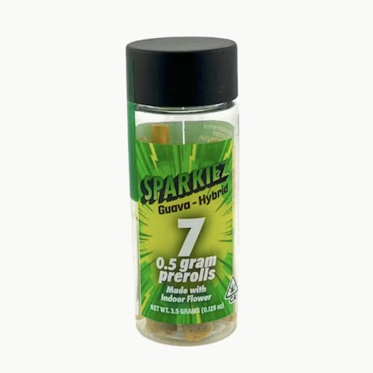 Sparkiez - 7 x 0.5g Pre-Roll Pack - Guava - 1