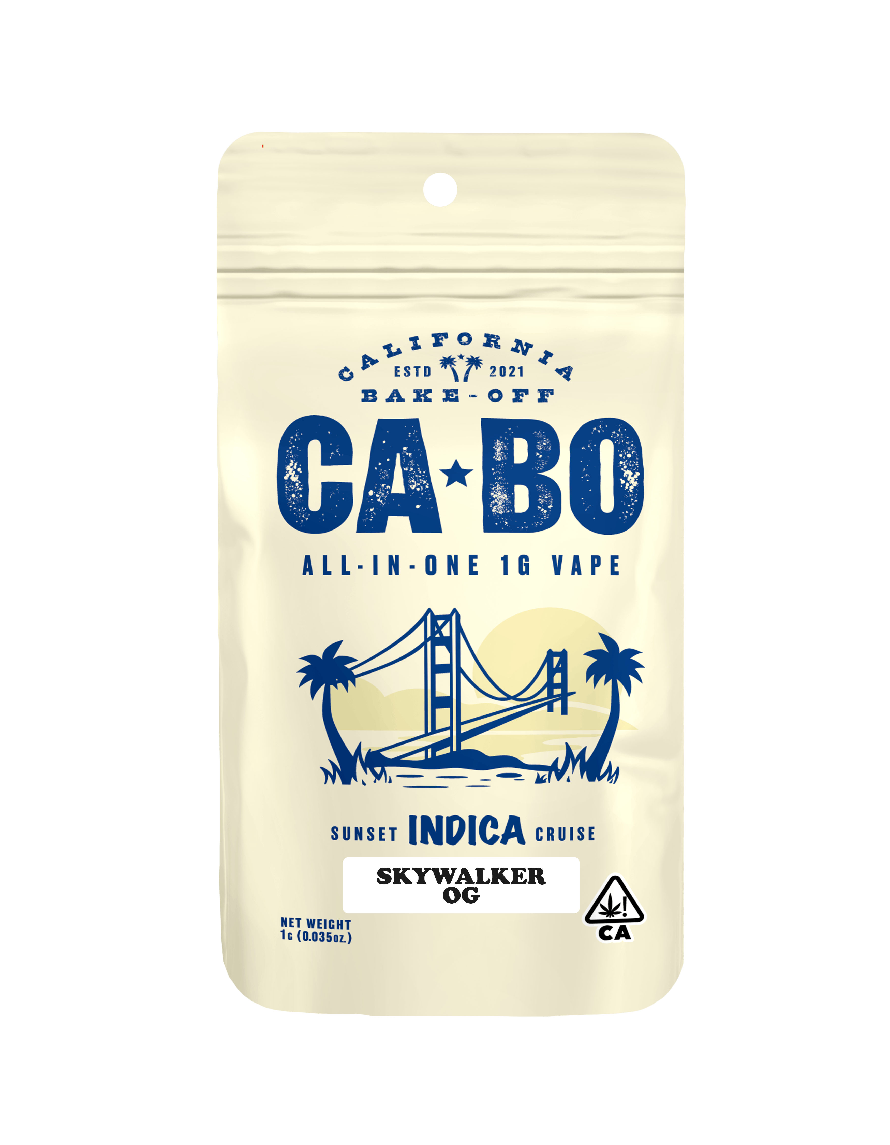 CABO - CABO All-In-One 1g Vape - Skywalker OG - Indica - 1