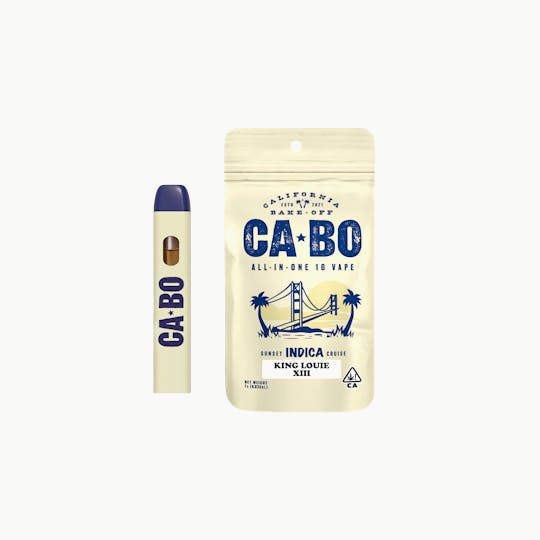 CABO - CABO All-In-One 1g Vape - King Louie XIII - Indica - 1