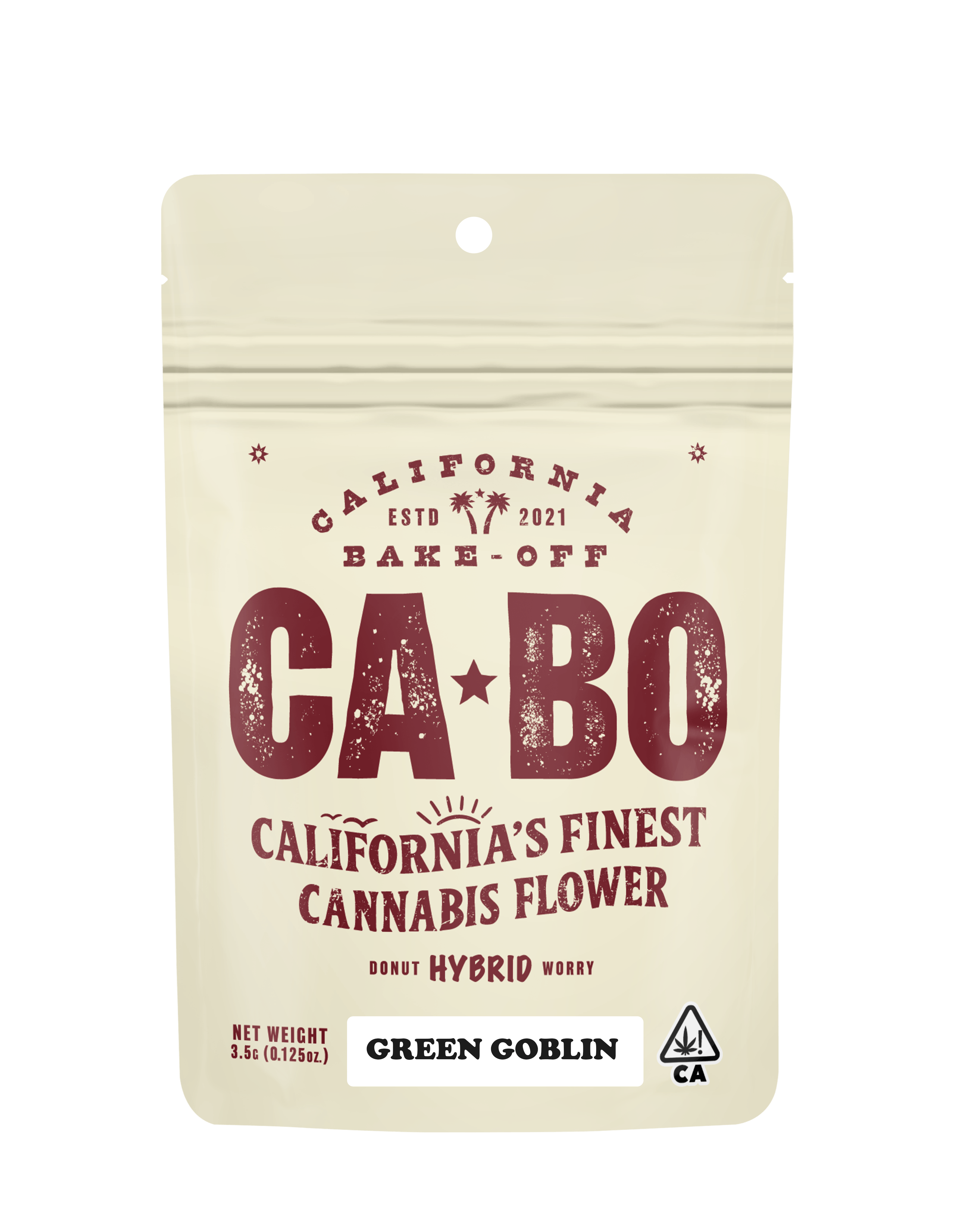 CABO - CABO 3.5g Flower - Green Goblin - Hybrid - 1