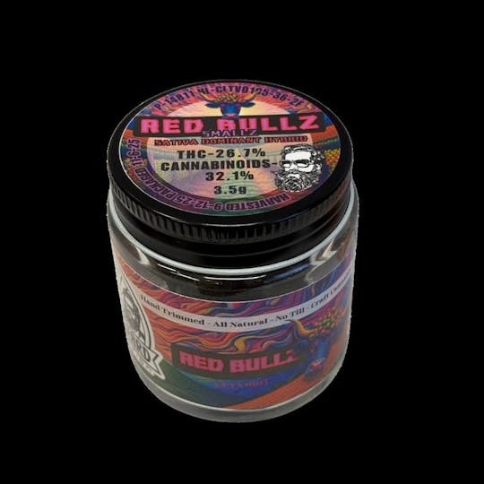 Bushy Beard Cultivation - Bushy Beard - Red Bullz Smalls 3.5g - 1