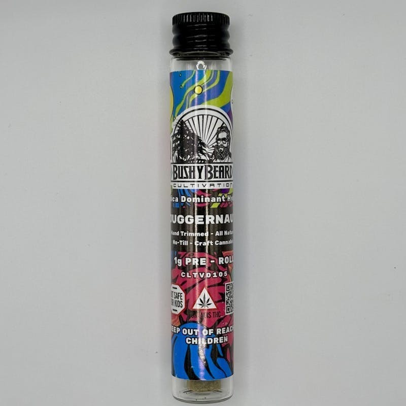 Bushy Beard Cultivation - Bushy Beard - Juggernaut Pre Roll 1g - 1
