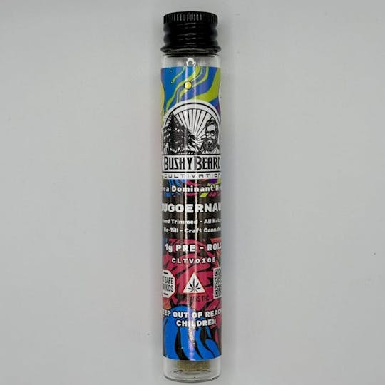 Bushy Beard Cultivation - Bushy Beard - Juggernaut Pre Roll 1g - 1