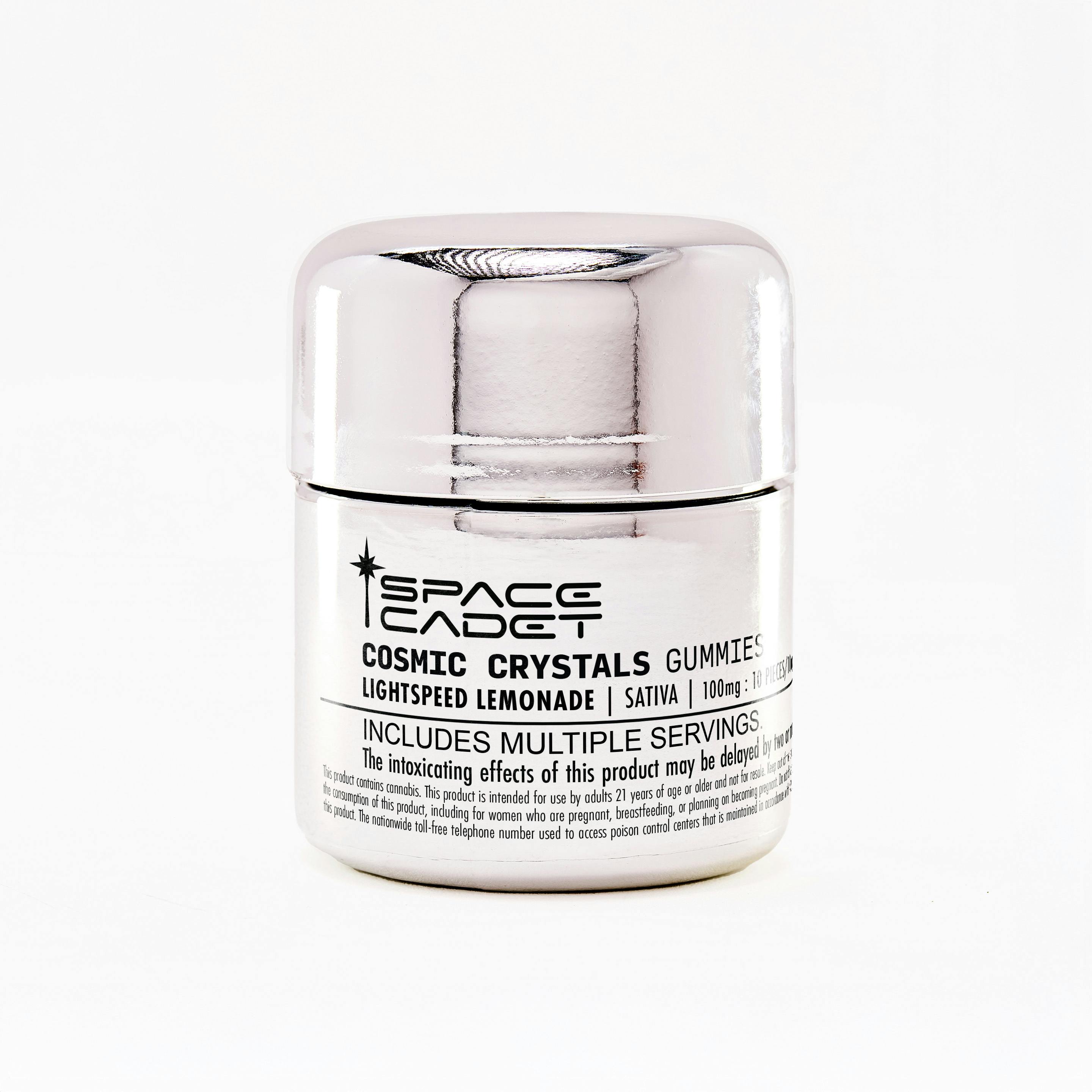 Space Cadet - Lightspeed Lemonade 100mg Cosmic Crystals Gummies - 1