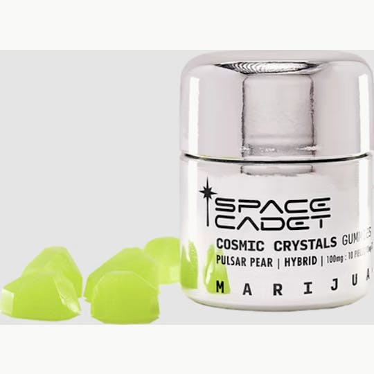 Space Cadet - Space Cadet | Pulsar Pear | Cosmic Crystals Gummies | 10pk - 1
