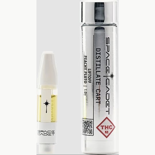 Space Cadet - Space Cadet | Peachy Pluto | Distillate Cartridge | .5G - 1