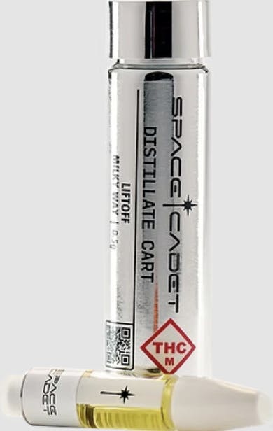 Space Cadet - Space Cadet | Milky Way | Distillate Cartridge | .5G - 1