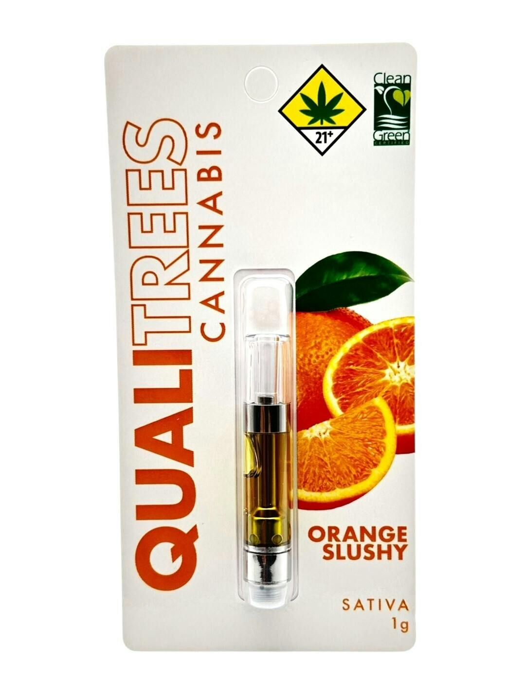 Qualitrees - Qualitrees | Orange Slushy | Cartridge | 1G - 1