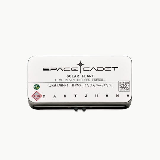 Space Cadet - Tropical Zodiac .7g Distillate Infused Solar Flare Prerolls 10-Pack - 1