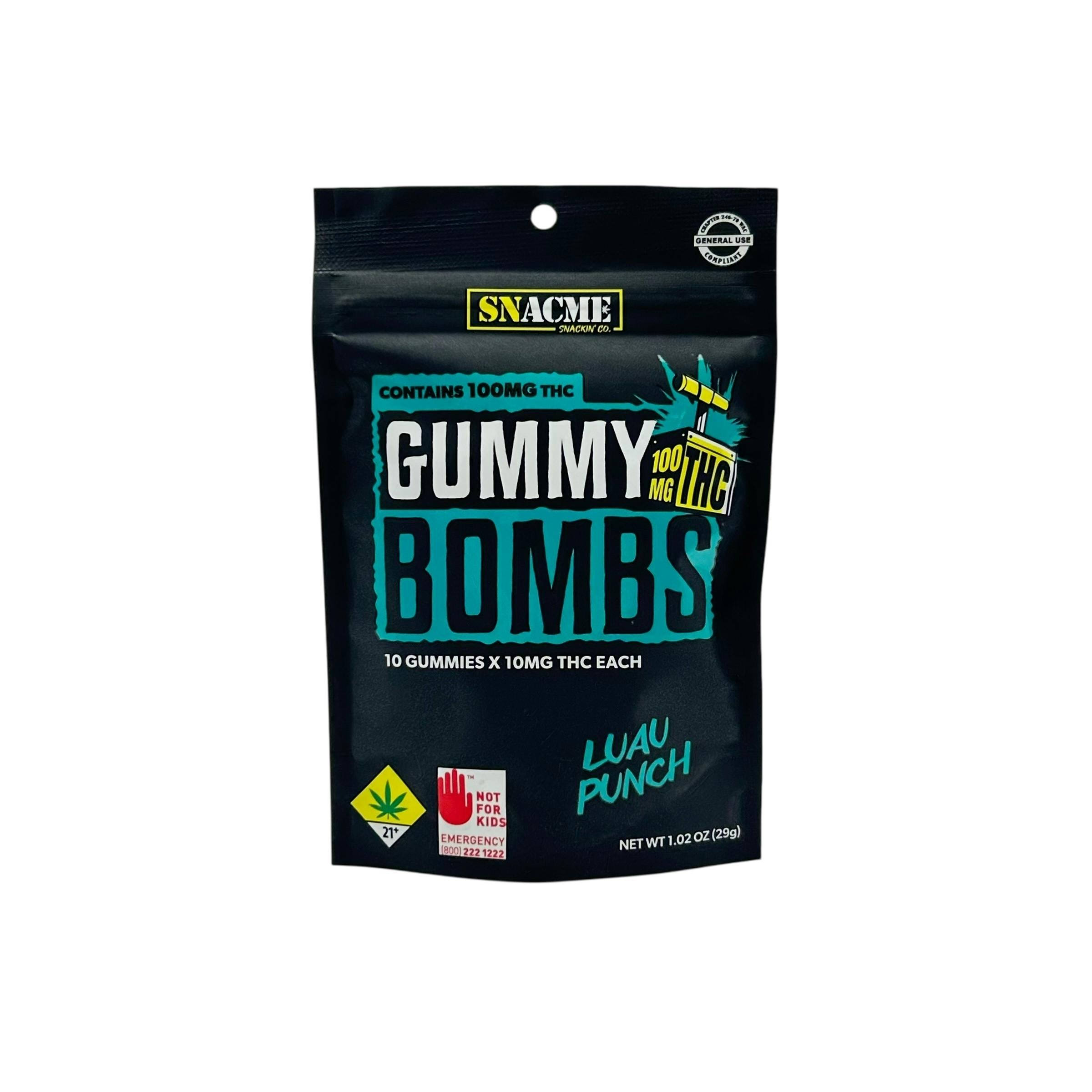 Gummy Bombs - Luau Punch | 100mg - 1