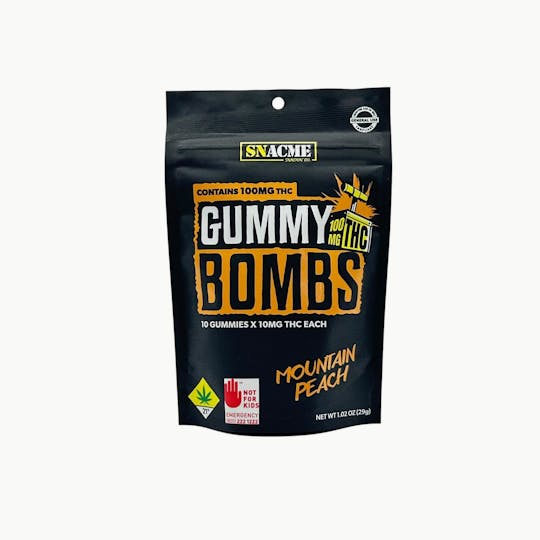 Gummy Bombs - Peach Mountain | 100mg - 1