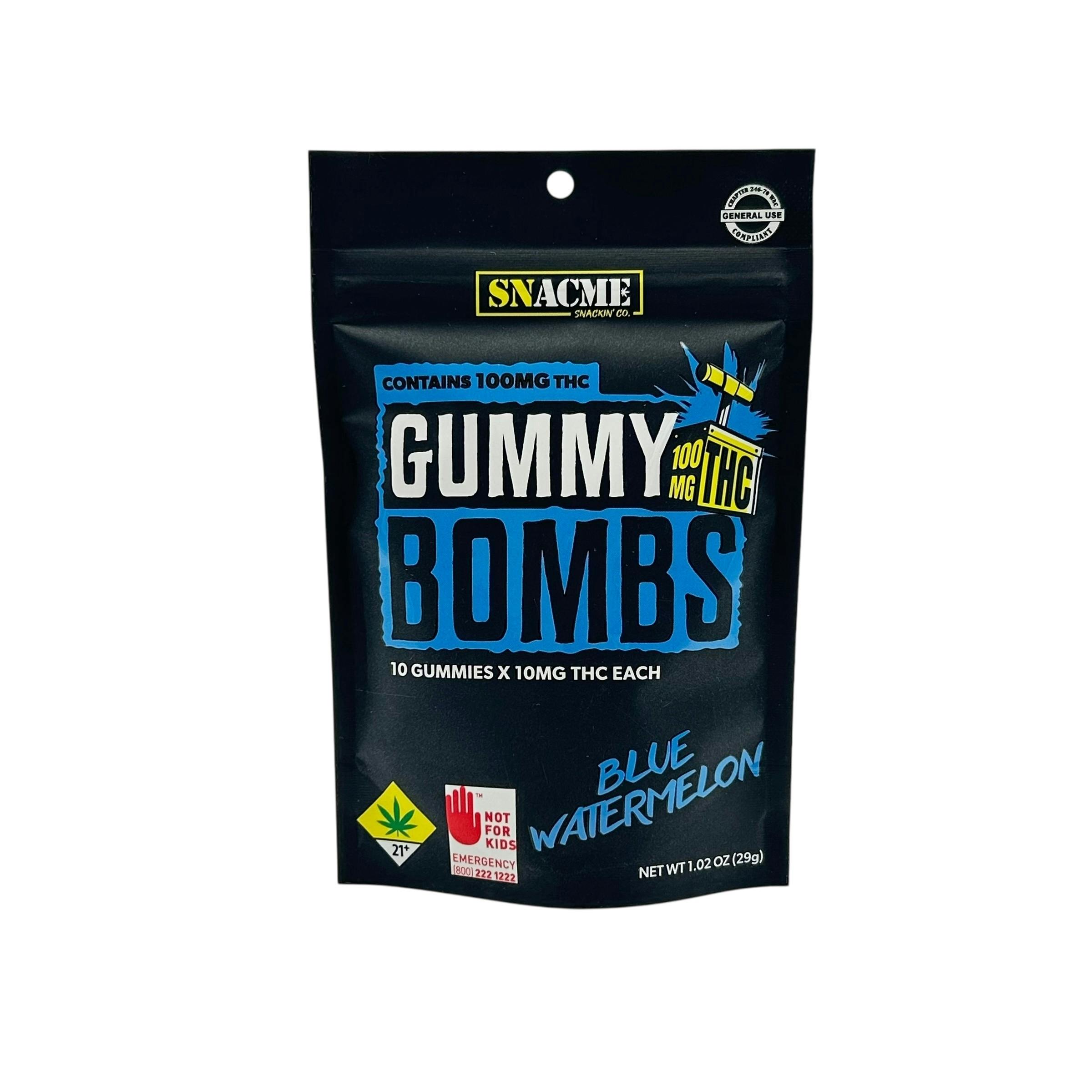 Gummy Bombs - Blue Watermelon | 100mg - 1