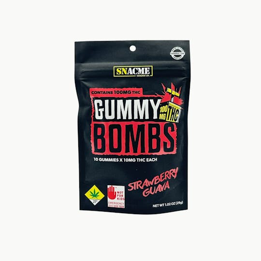 Gummy Bombs - Strawberry Guava | 100mg - 1