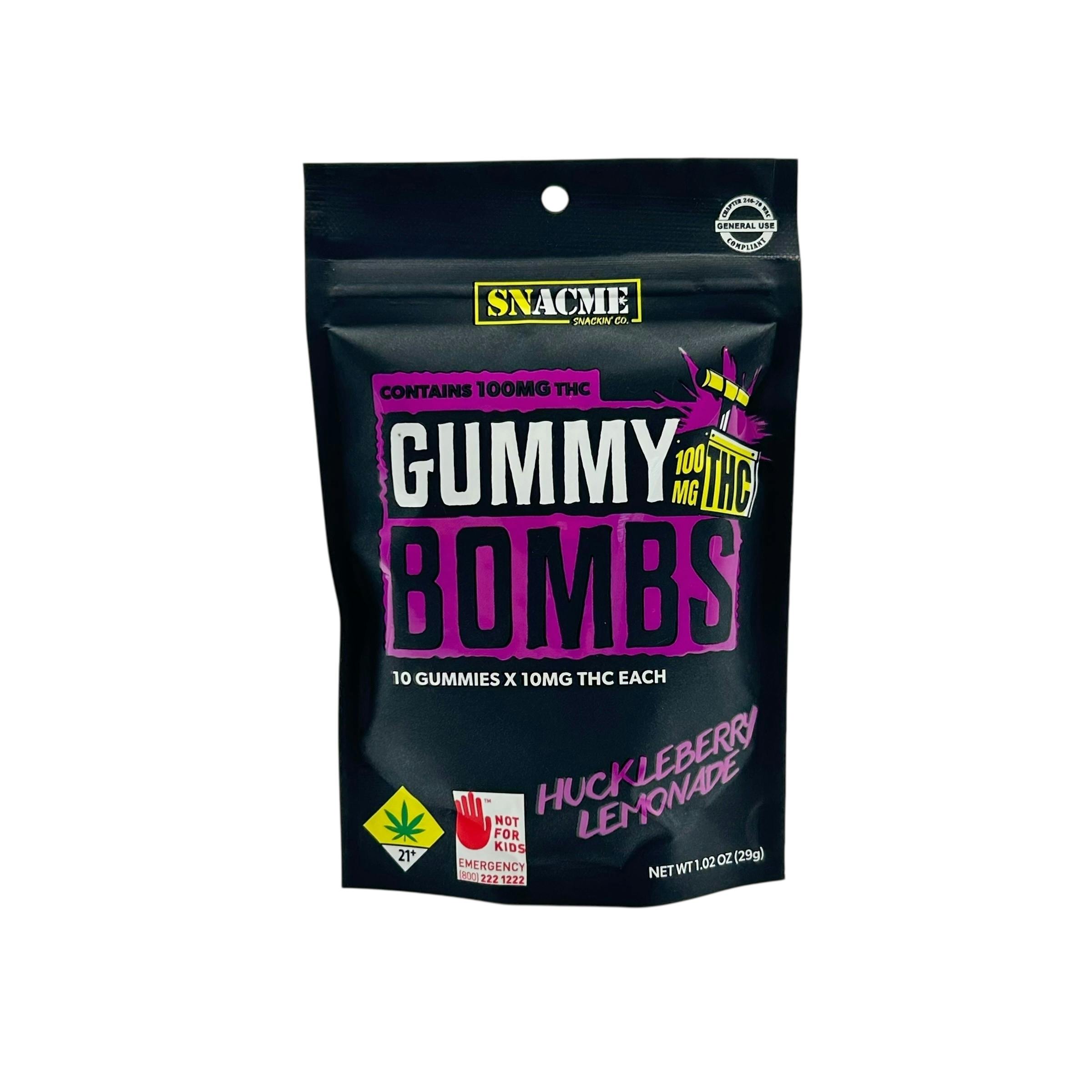 Gummy Bombs - Huckleberry Lemonade | 100mg - 1