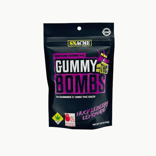 Gummy Bombs - Huckleberry Lemonade | 100mg - 1