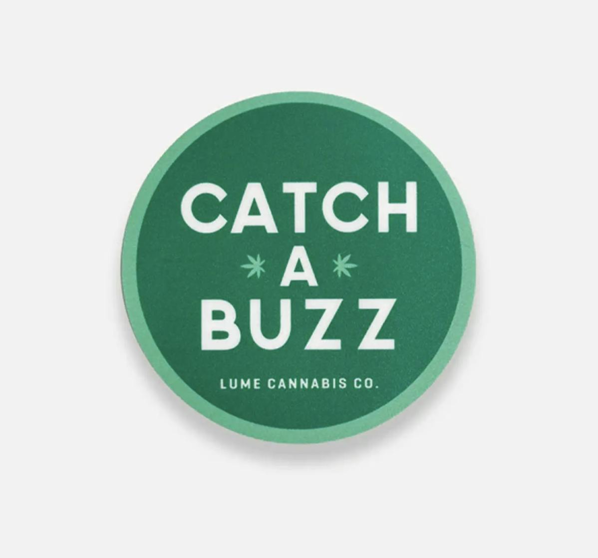 Lume Cannabis Co. - Catch A Buzz Sticker - 1