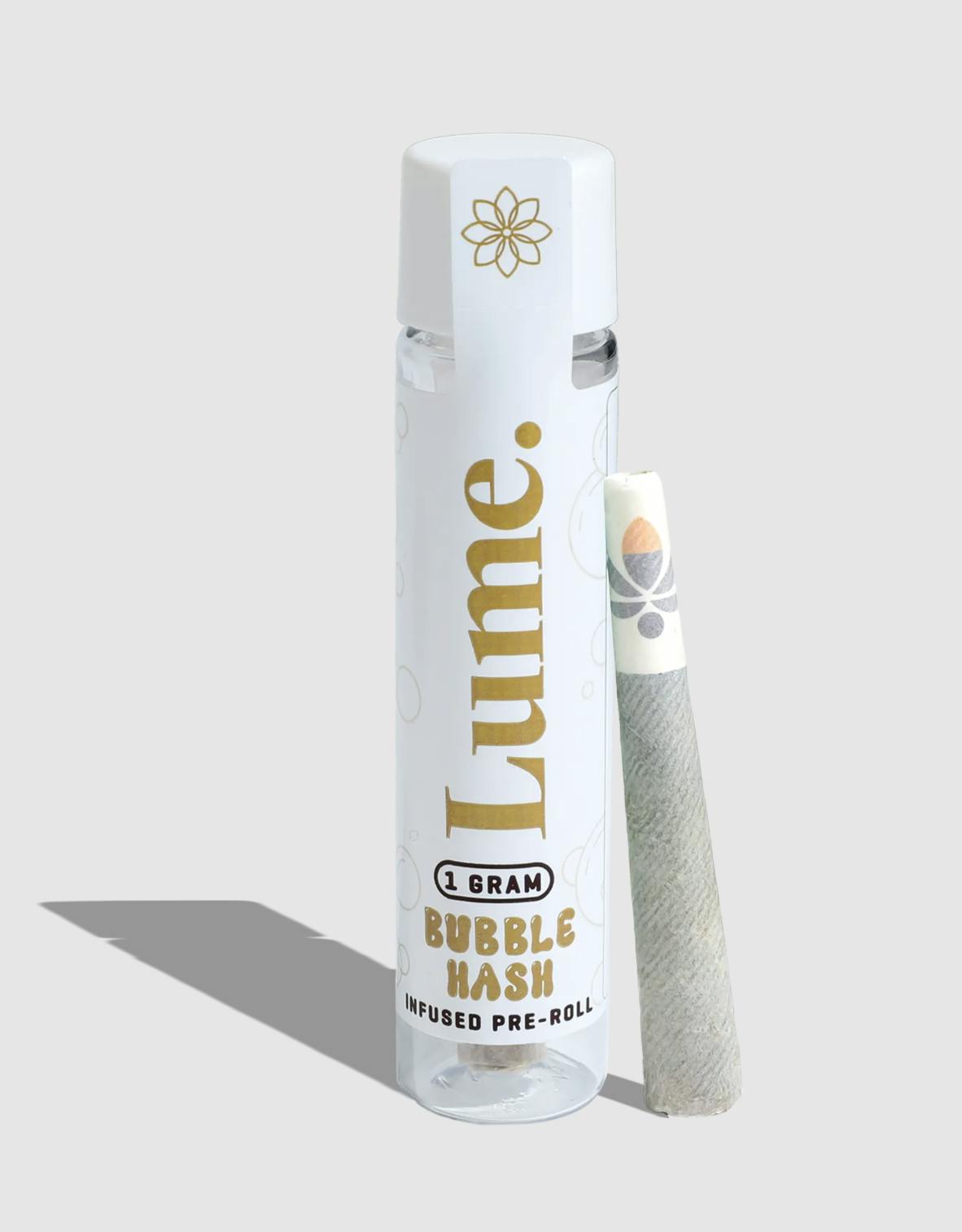 Lume Cannabis Co. - A&B x Medellin x Grape Gatsby 1g Bubble Hash Infused Preroll - 1