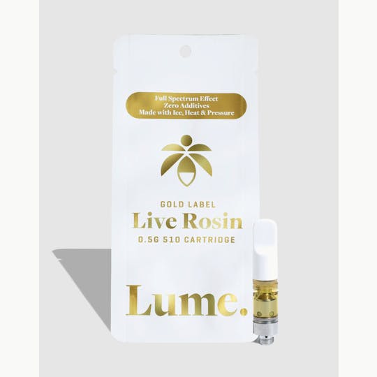 Lume Cannabis Co. - Jenetic X Live Rosin Cartridge (0.5g) - 1