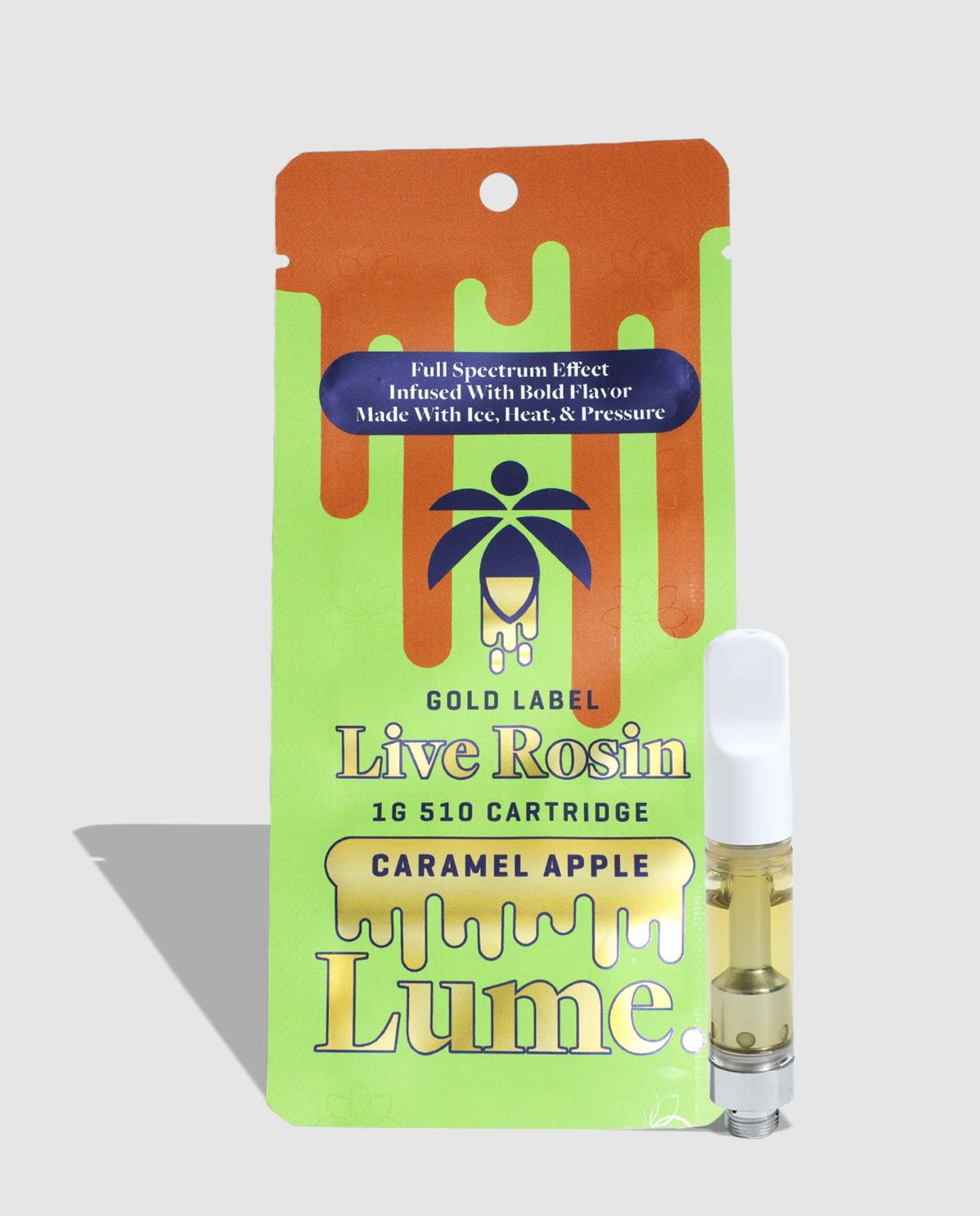 Lume Cannabis Co. - Caramel Apple Live Rosin Cartridge (1g) - 1