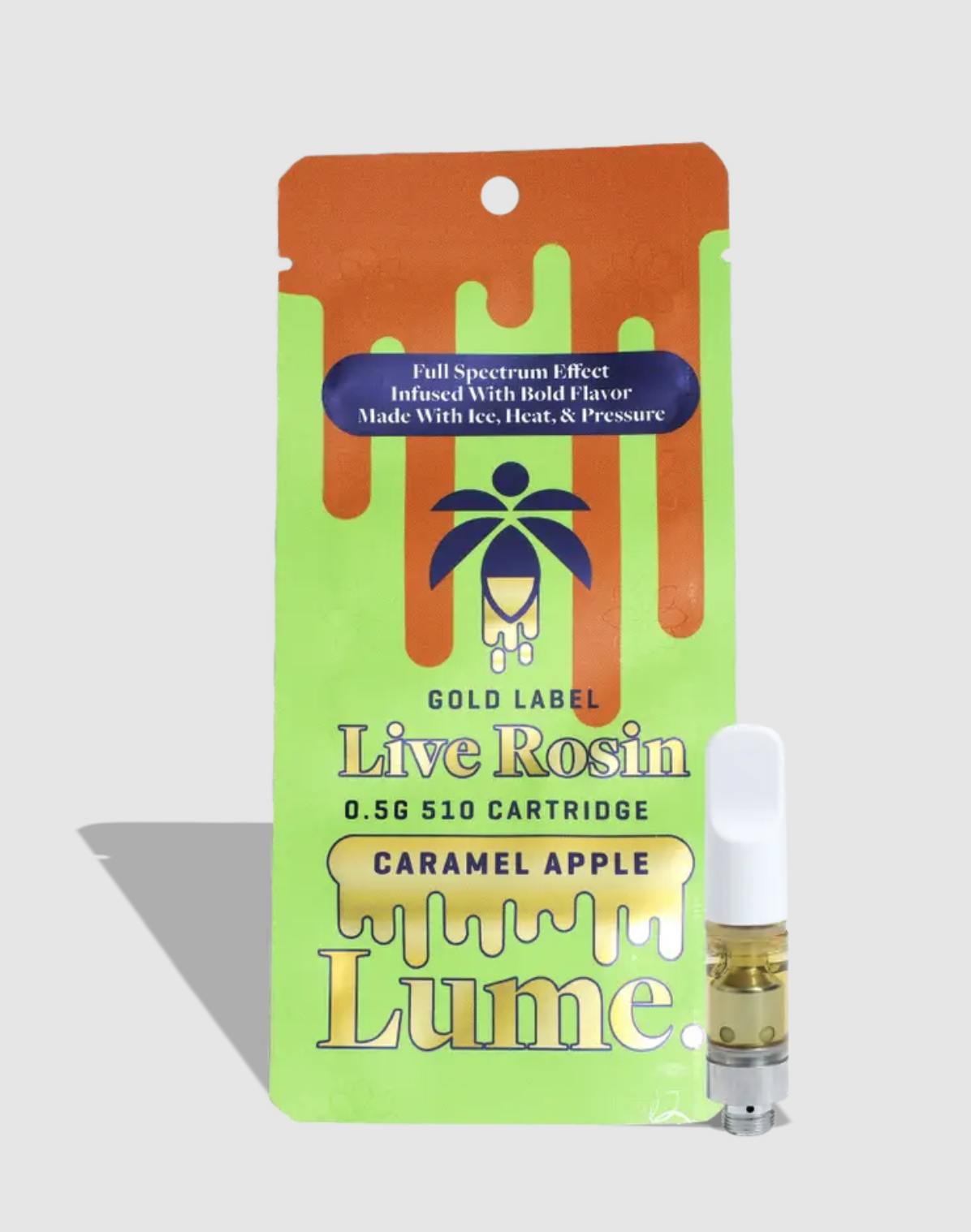 Lume Cannabis Co. - Caramel Apple Live Rosin Cartridge (0.5g) - 1