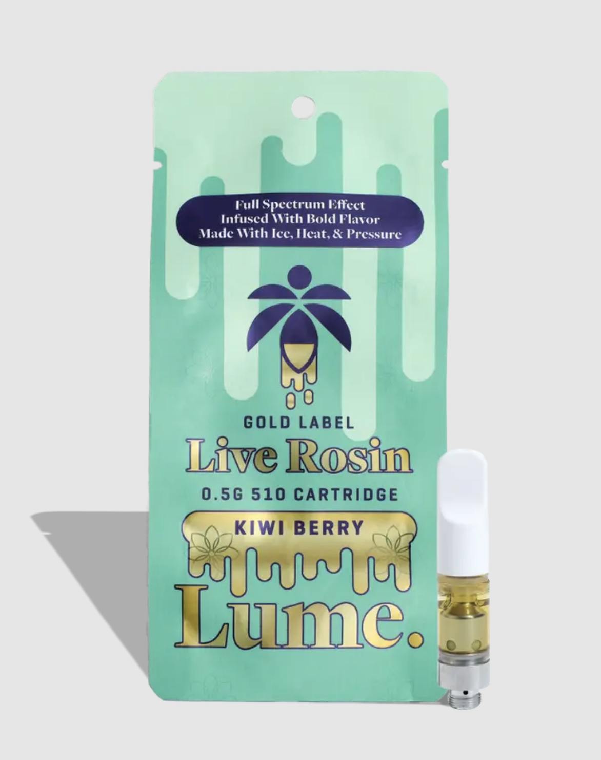 Lume Cannabis Co. - Kiwi Berry Live Rosin Cartridge (0.5g) - 1