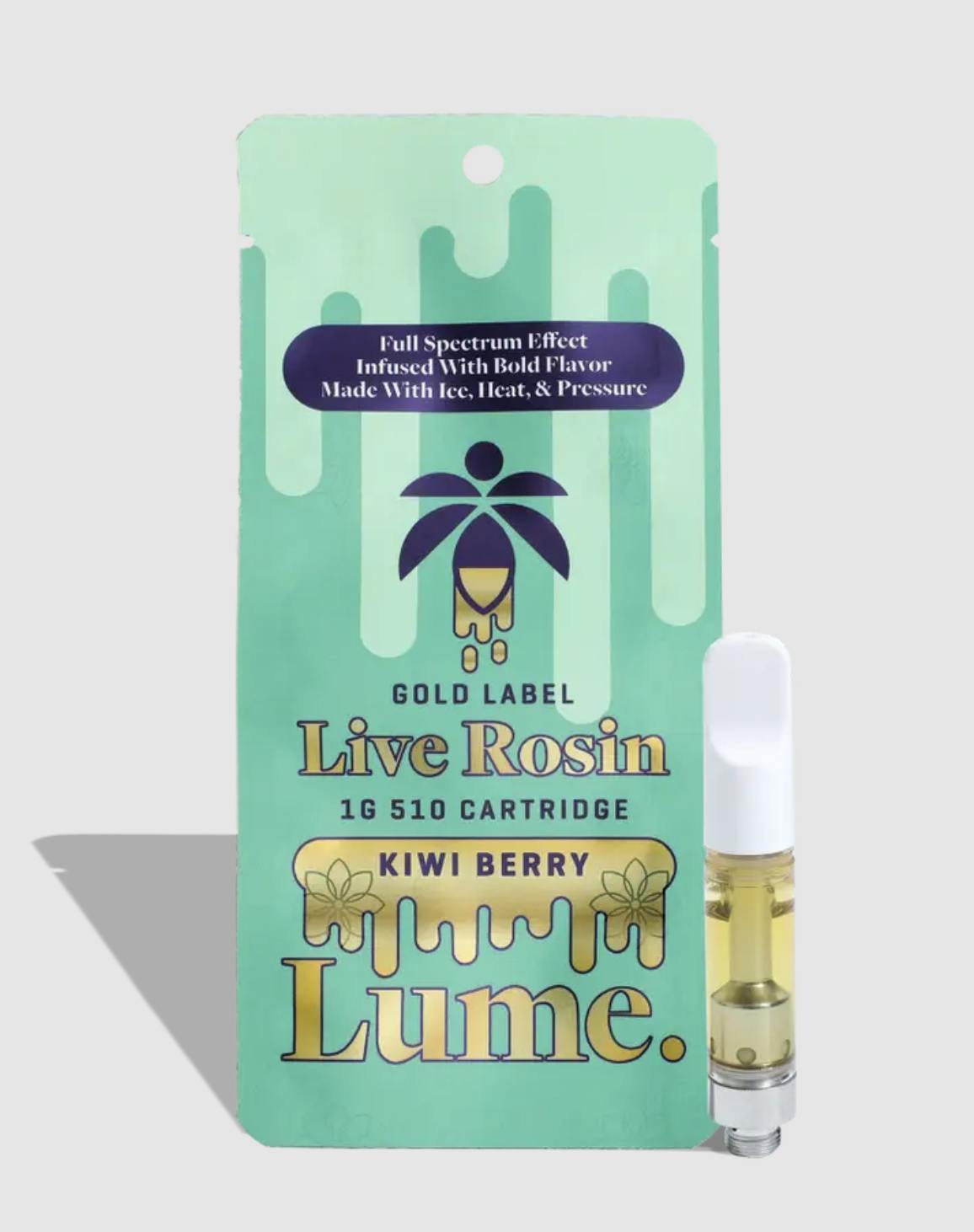 Lume Cannabis Co. - Kiwi Berry Live Rosin Cartridge (1g) - 1