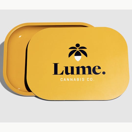 Lume Cannabis Co. - Lume Rolling Tray - Gold - 1