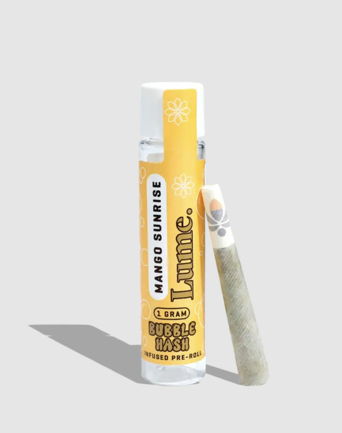Lume Cannabis Co. - Mango Sunrise 1g Bubble Hash Infused Preroll - 1