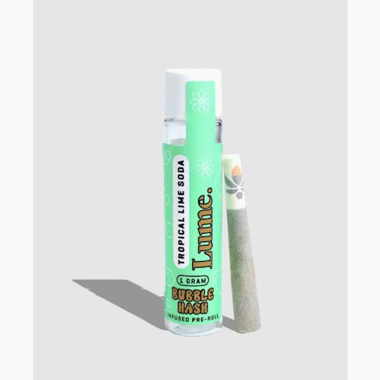 Lume Cannabis Co. - Tropical Lime Soda 1g Bubble Hash Infused Preroll - 1