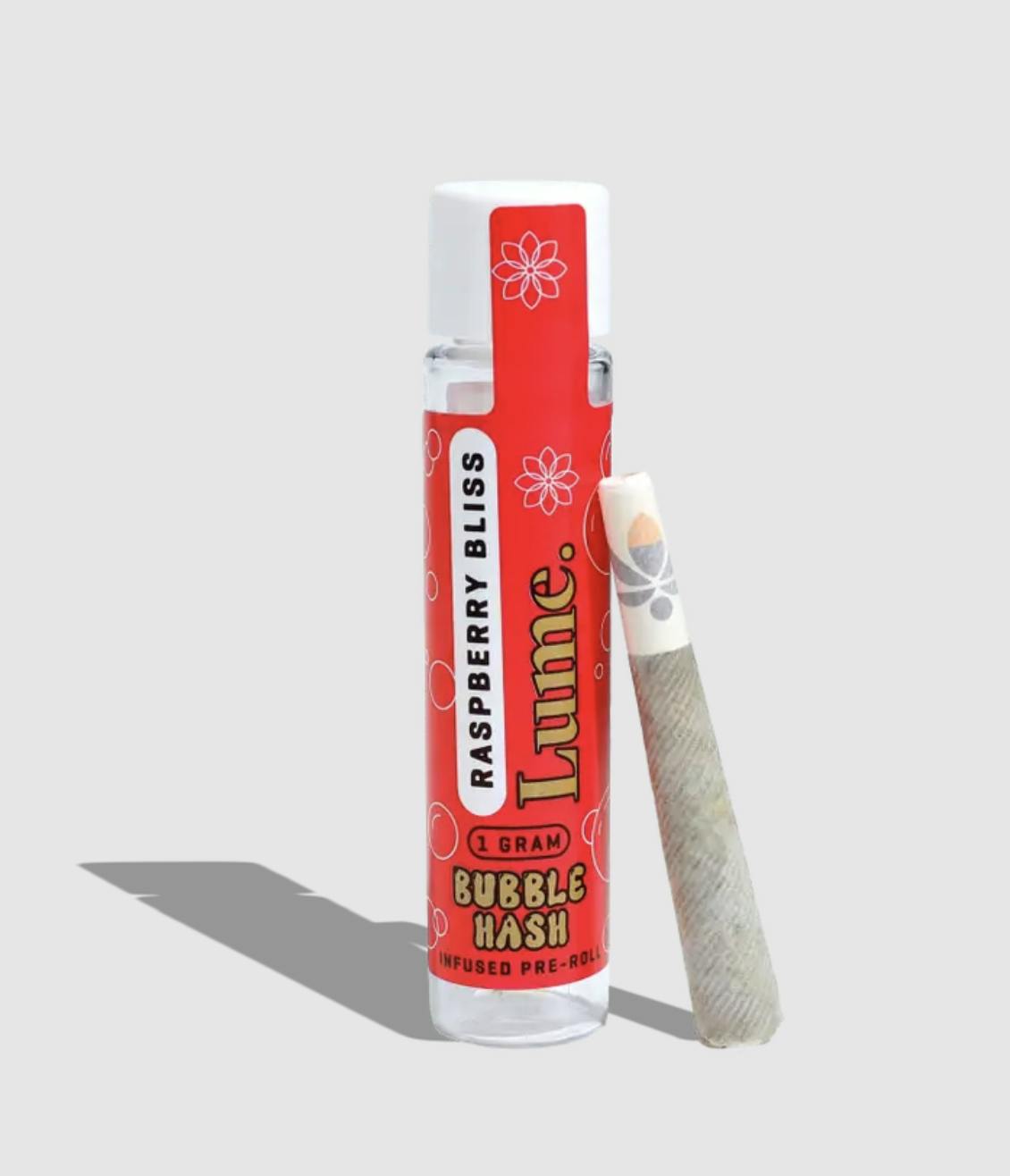 Lume Cannabis Co. - Raspberry Bliss 1g Bubble Hash Infused Preroll - 1