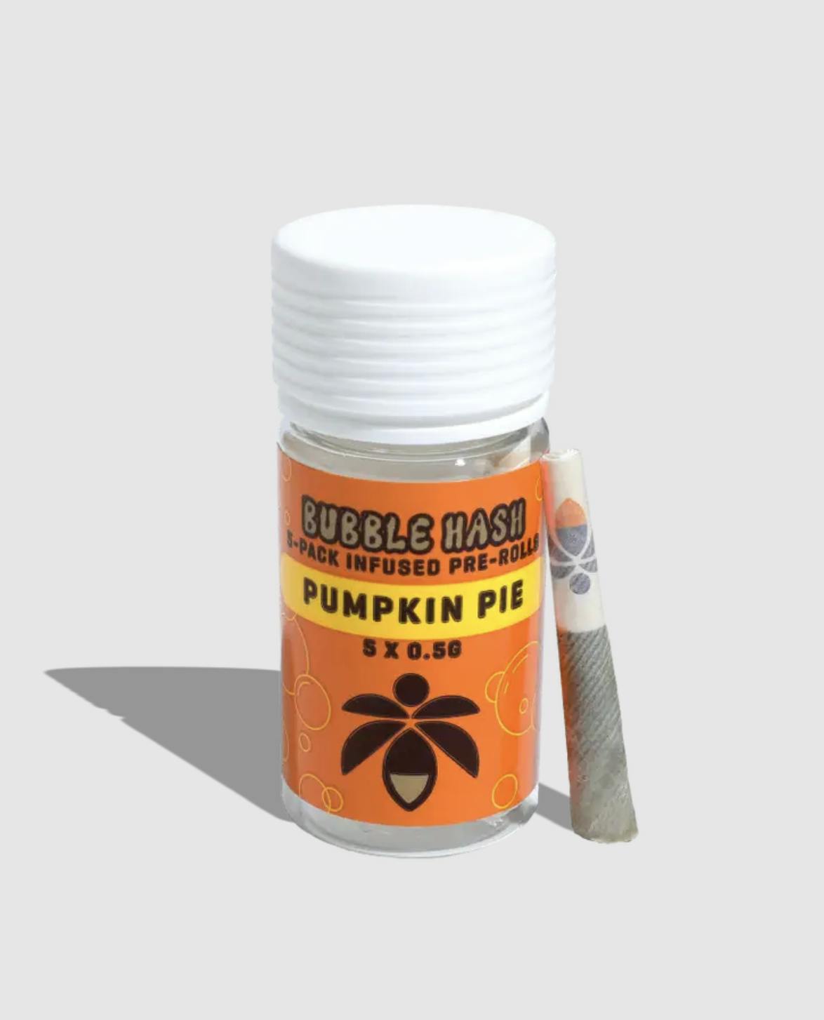 Lume Cannabis Co. - Pumpkin Pie 5-Pack Bubble Hash Prerolls (2.5g total) - 1