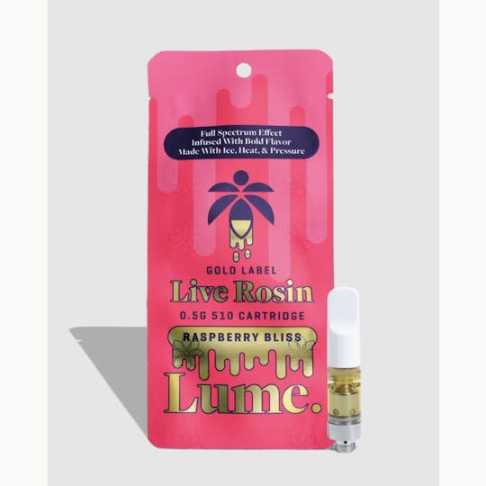Lume Cannabis Co. - Raspberry Bliss Live Rosin Cartridge (0.5g) - 1