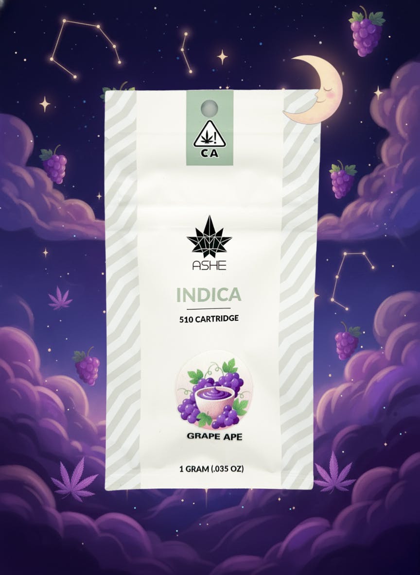 ASHE - Grape Ape - Cart - 1g - 1