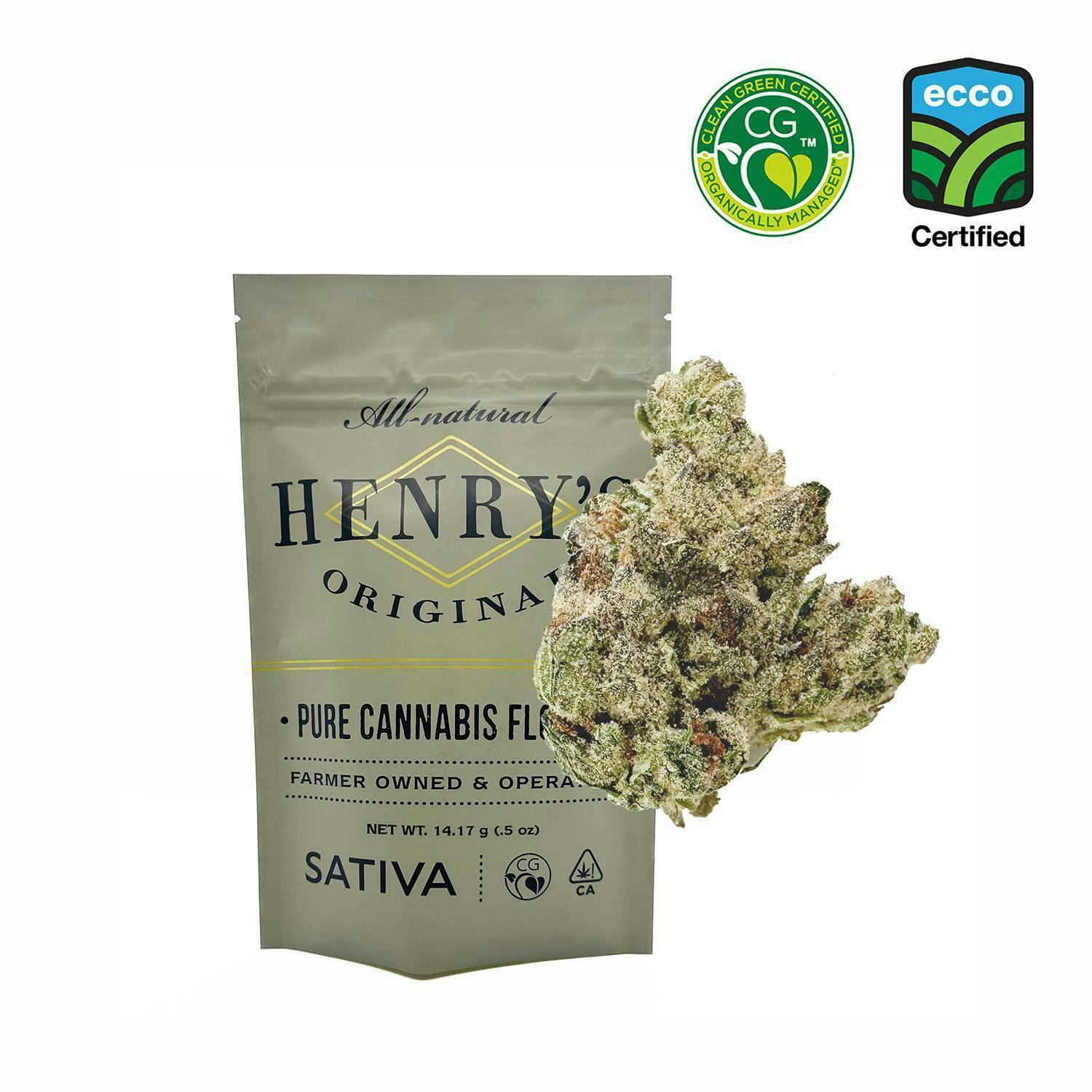 Henry's Original - Henry's Original | Oakland Piff | Pouch Big Buds | 14g - 1
