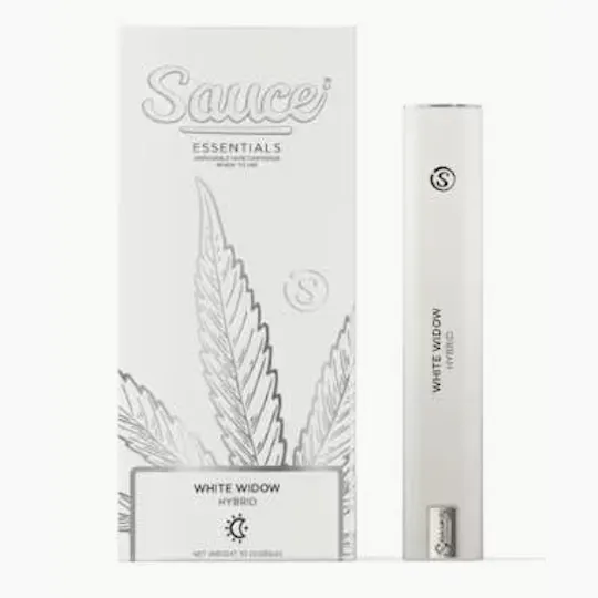 Sauce. - Sauce | Essentials | White Widow | Live Resin Disposable | 1.5g - 1