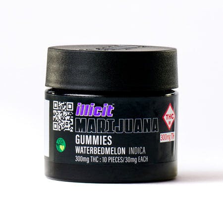 ILLICIT - Waterbedmelon 300mg Nighttime Gummies - 1