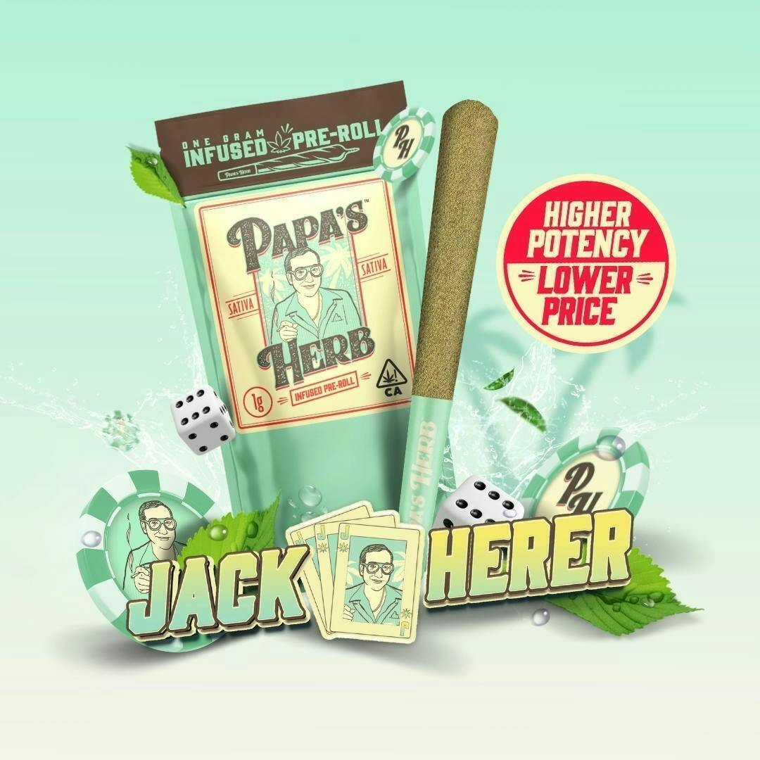 Papa's Herb - Jack Herer | Infused Joint | 1g - 1