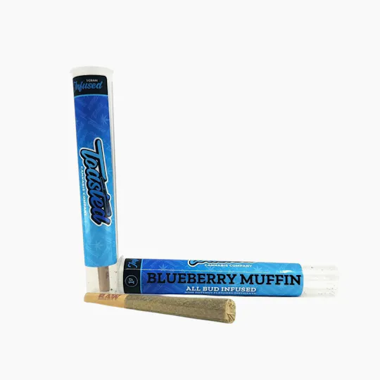 Toasted - Toasted | Blueberry Muffin | Infused Joints | 1g - 1