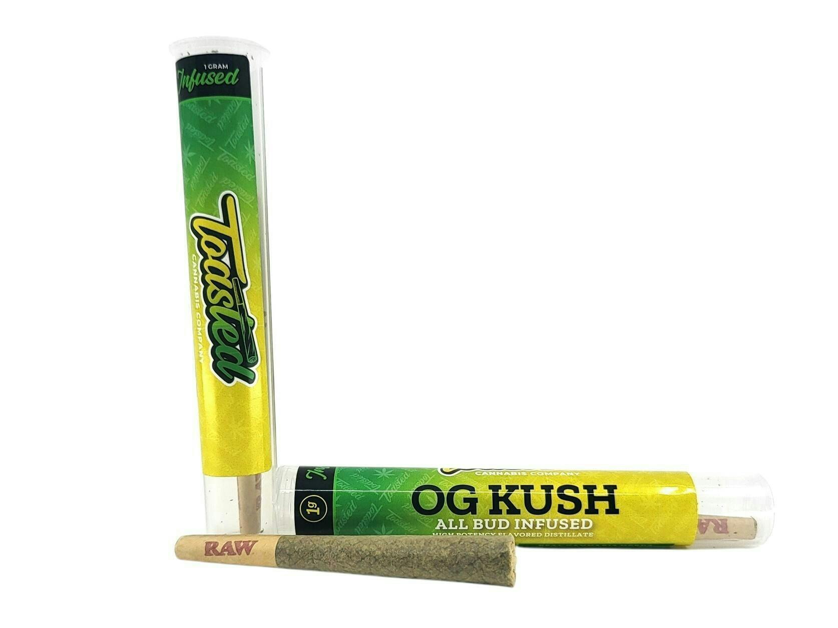 Toasted - Toasted | OG Kush | Infused Joints | 1g - 1